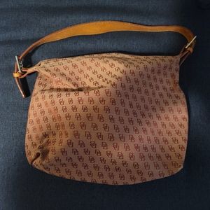 Dooney and Bourke Red Leather Shoulder Bag